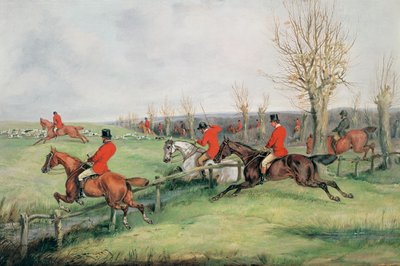 Sporting Scene by Henry Thomas Alken